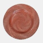 Wholesale glass charger plate PZ-002 product photo